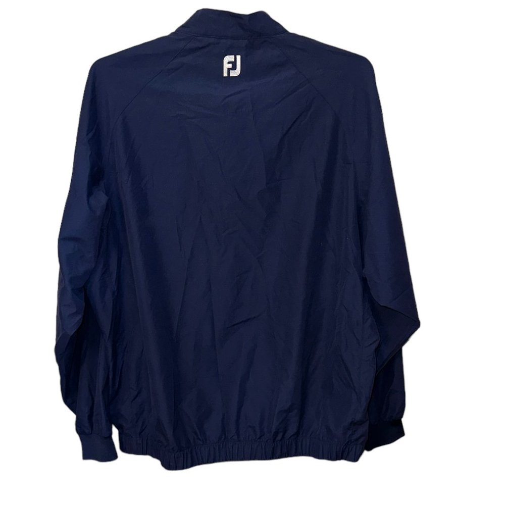 FootJoy Men's Lightweight wind shirt - Navy Blue - Picture 2 of 6